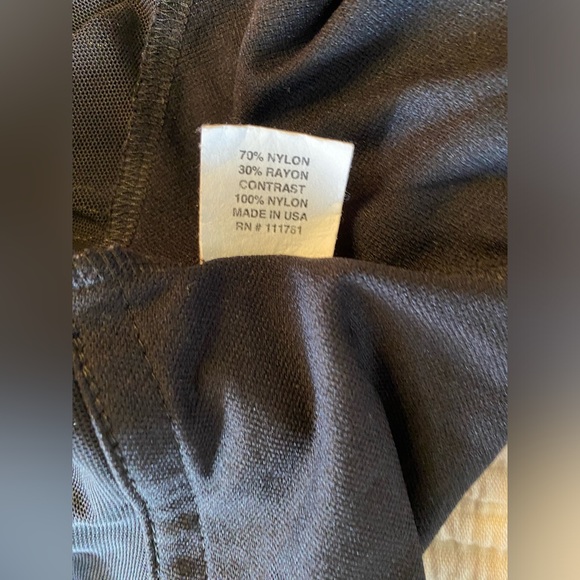 Vintage Casadei Lace Fairy Coquette Corset Top Handkerchief Hem Mesh Large Sweet - Picture 8 of 11